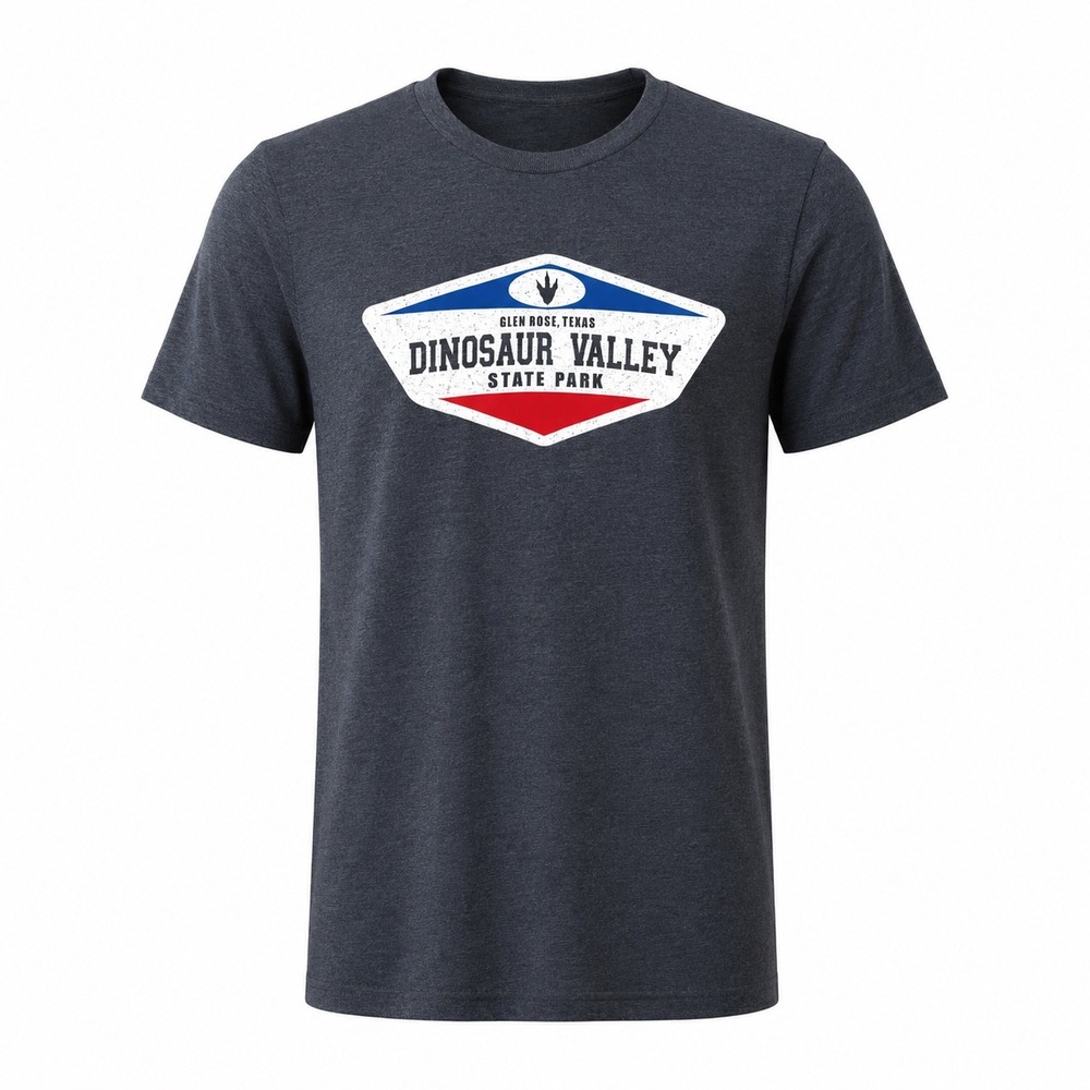 Dinosaur Valley State‎ Park Graphic Tee Adult Small Science Teacher STEM